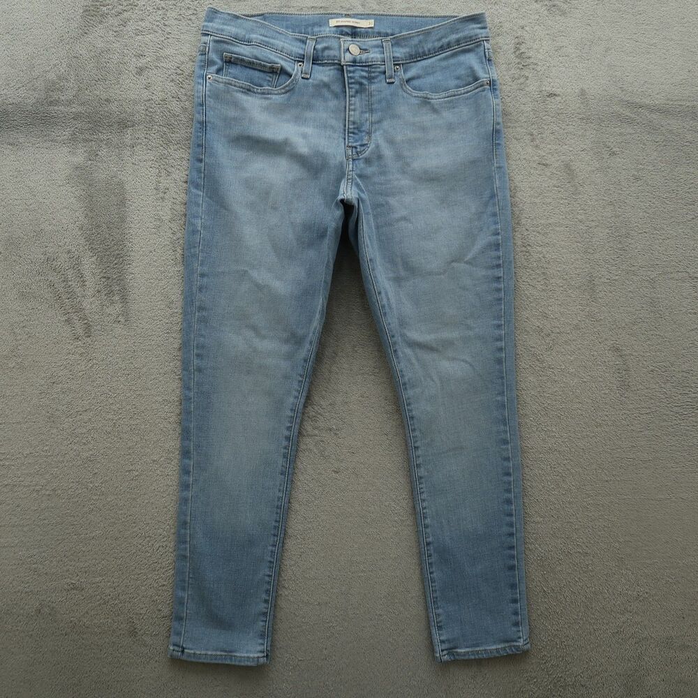 Levi's 311 Jeans Women's Size 31x28 Blue Mid-Rise Shaping Skinny Denim 28"inseam